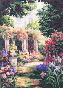 Изображение Уединенный уголок в цветах (Floral Retreat)