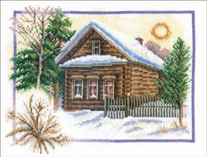 Изображение Зима в деревне