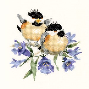 Изображение Птенцы и колокольчики (Bluebell Chick-Chat)