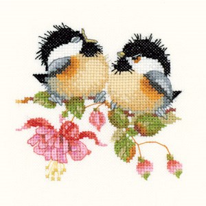 Изображение Птенцы и фуксия (Fuchsia Chick-Chat)
