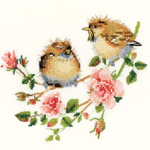 Изображение Птенцы и розы (Rose Chick-Chat)