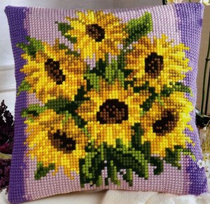 Изображение Подсолнухи (подушка) (Sunflowers)