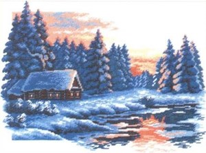 Изображение Зимний пейзаж