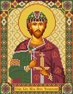 Изображение Икона Святой Благоверный Князь Игорь Черниговский