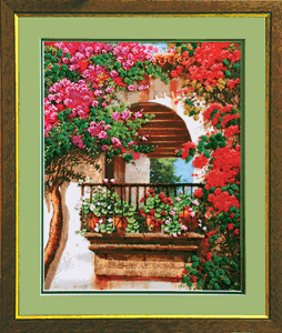 Изображение Цветы на балконе