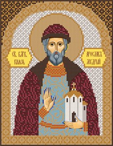 Изображение Икона Святой Благоверный Князь Ярослав