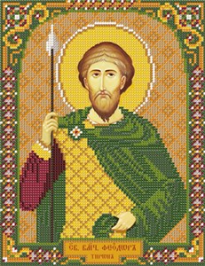 Изображение Икона Святой Великомученик Федор Тирон