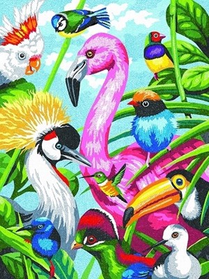 Изображение Тропические перья