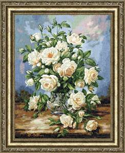 Изображение Букет белых роз