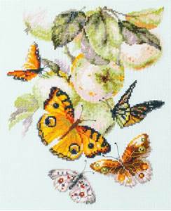 Изображение Бабочки на яблоне