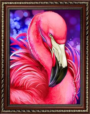 Изображение Яркий фламинго