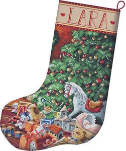 Изображение Уютный Рождественский носок (Cozy Christmas Stocking)