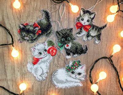 Изображение Набор рождественских котят (Christmas Kittens Toys)